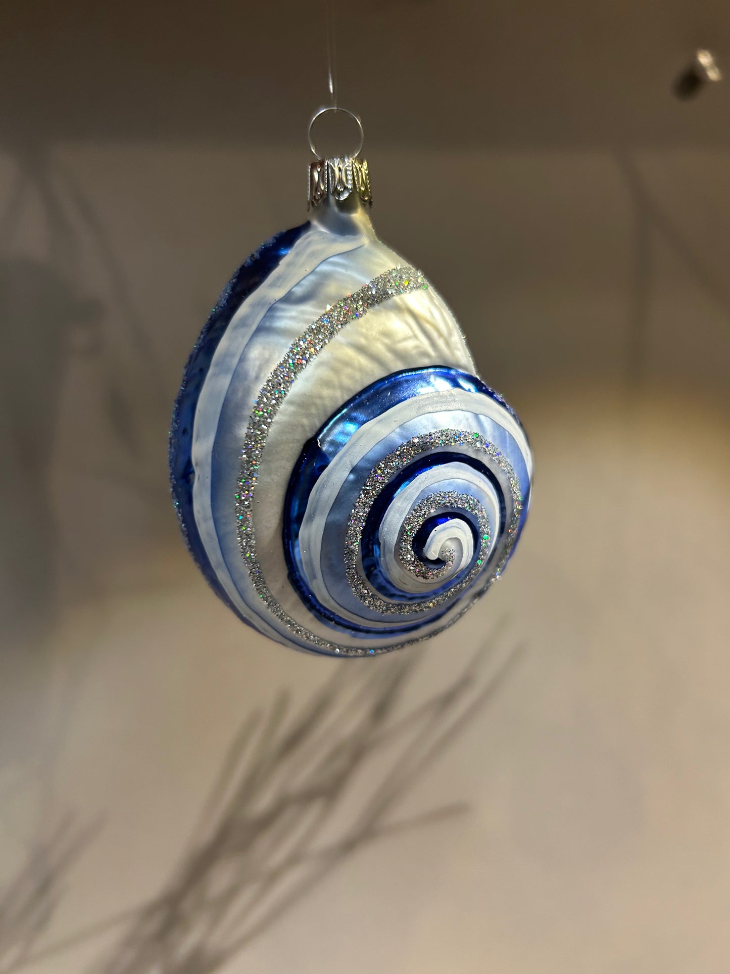 Lauscha Christbaumschmuck Schnecke