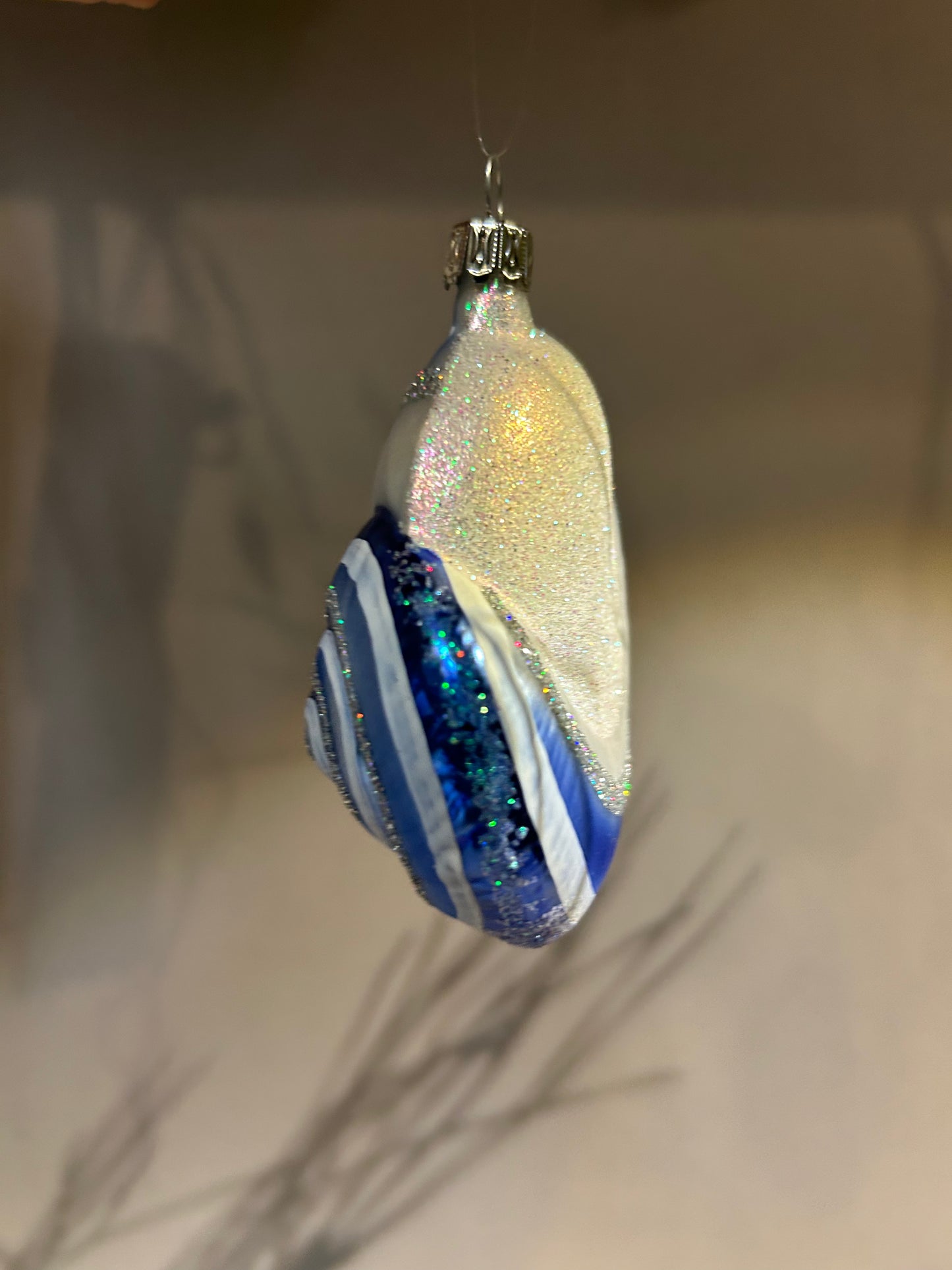 Lauscha Christbaumschmuck Schnecke