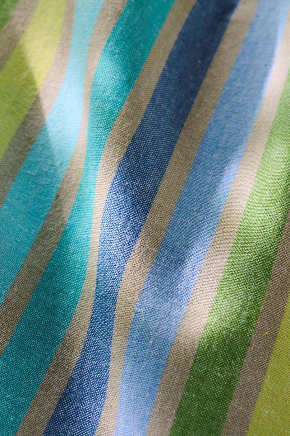 Geschirrhandtuch gestreift/blau