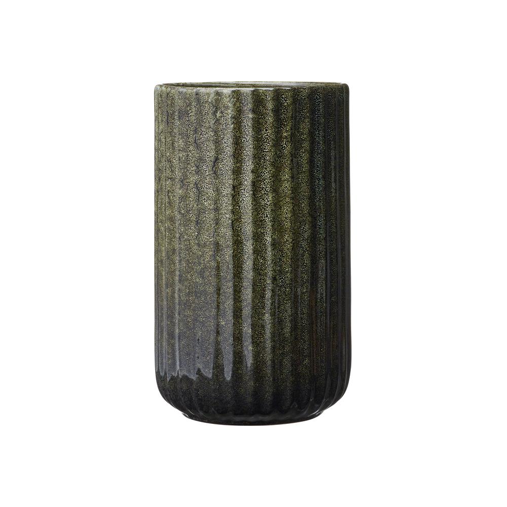 Vase graugrün meliert