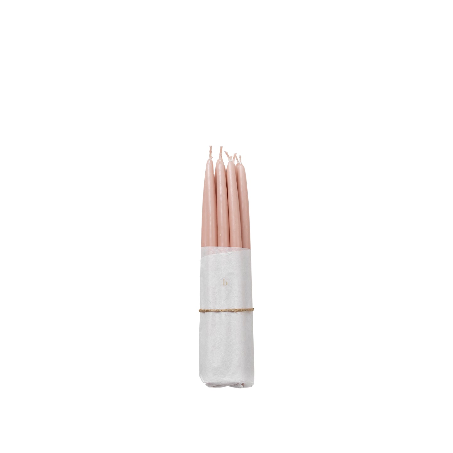 Getauchte Spitzkerzen rosa