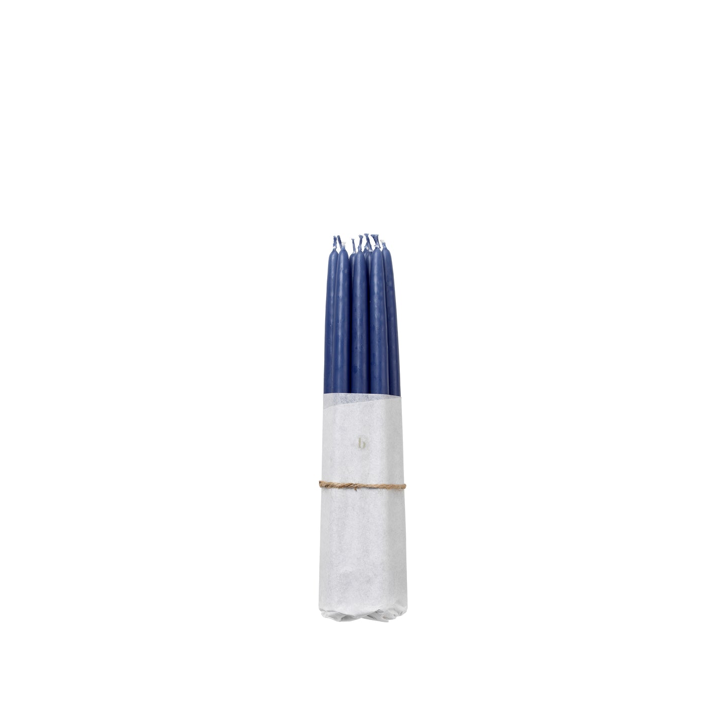Getauchte Spitzkerzen marineblau