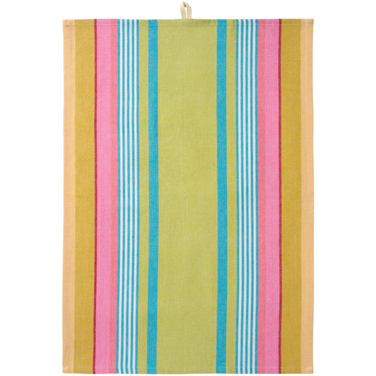 Geschirrtuch grün/pink