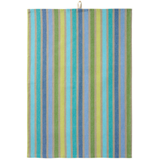 Geschirrhandtuch gestreift/blau